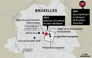 [graphic: Map of Belgian attacks 22MAR2016 for Le Monde via Eric Beziat]
