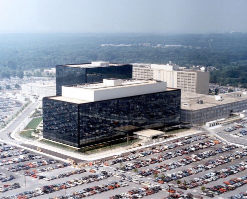 [Photo: National Security Agency, Ft. Meade, MD via Wikimedia]